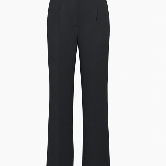 Aritzia the effortless pant, 6 Tall, black crepette. NWT!!!!! Beautiful - Picture 7 of 7